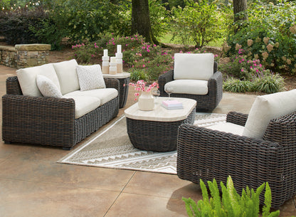 Kimora Swivel Glider Lounge With Cushion