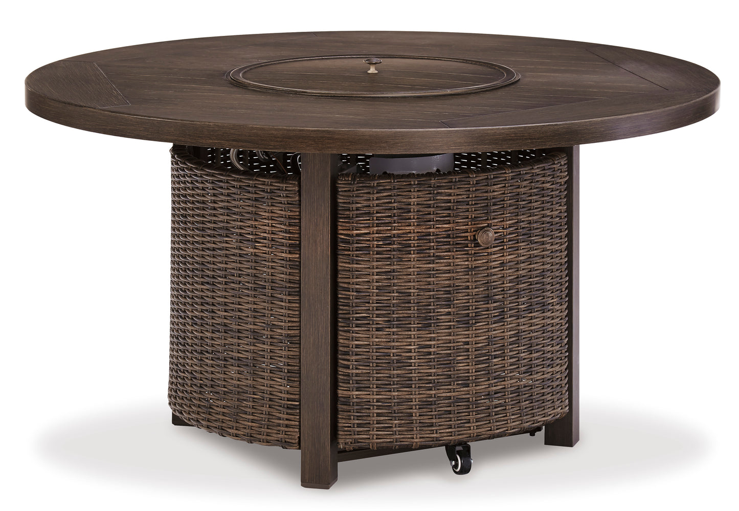 Paradise Trail Round Fire Pit Table