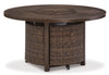 Paradise Trail Round Fire Pit Table