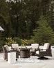 Paradise Trail Round Fire Pit Table
