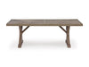 Revare Beach Rect Dining Table With Umb Opt