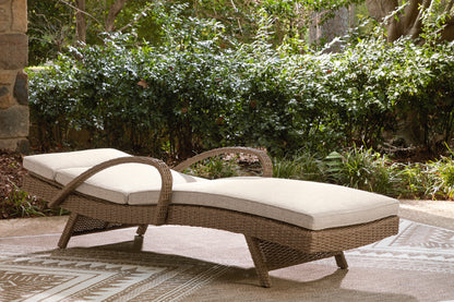 Revare Beach Chaise Lounge With Cushion