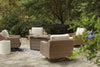 Brook Ranch Rectangular Fire Pit Table