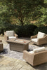 Brook Ranch Rectangular Fire Pit Table