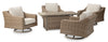 Brook Ranch Rectangular Fire Pit Table