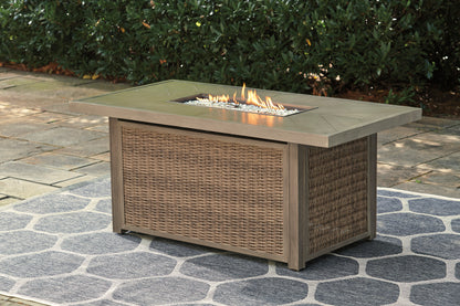 Brook Ranch Rectangular Fire Pit Table