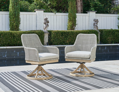 Seton Creek Outdoor Table Set With 6 Chairs