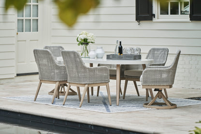 Seton Creek Outdoor Table Set With 6 Chairs