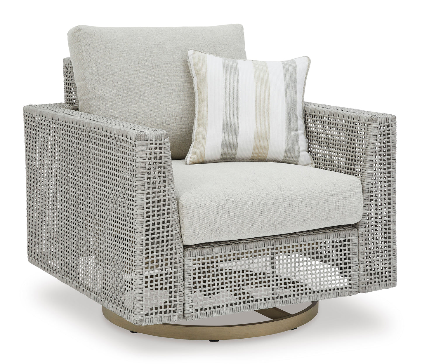Seton Creek Swivel Lounge With Cushion