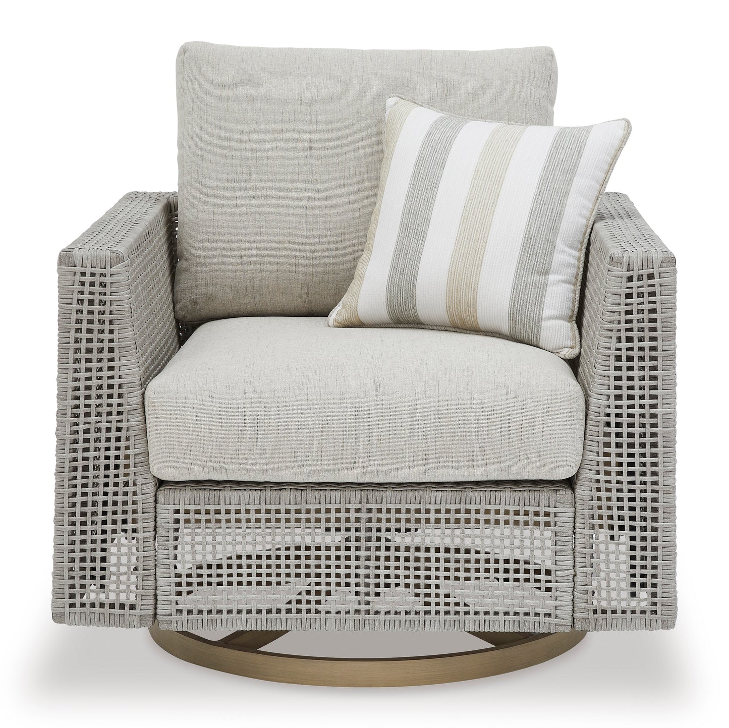Seton Creek Swivel Lounge With Cushion