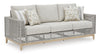 Seton Creek Outdoor Sofa Set With Cocktail Table & End Table
