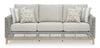 Seton Creek Outdoor Sofa Set With Cocktail Table & End Table