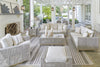 Seton Creek Outdoor Sofa Set With Cocktail Table & End Table