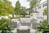Seton Creek Outdoor Sofa Set With Cocktail Table & End Table