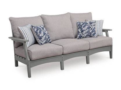 Lone View Bay Sofa With Cushion