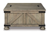 Aldwin Coffee table set (Stoage Coffee table + 2 end tables)