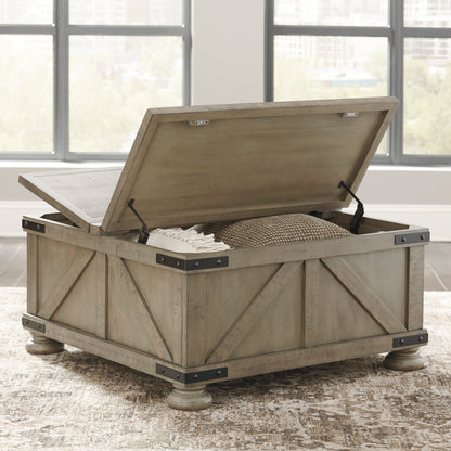 Aldwin Coffee table set (Stoage Coffee table + 2 end tables)