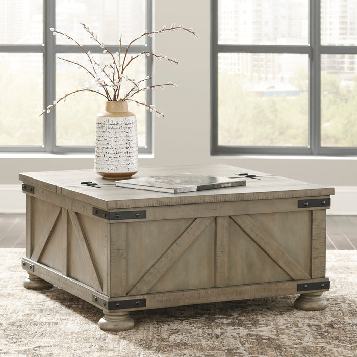 Aldwin Coffee table set (Stoage Coffee table + 2 end tables)