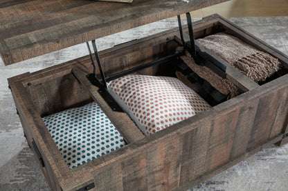 Hollum Coffee Table Set (Lift Top Coffee Table With + 2 End Tables)