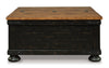 Valebeck Coffee Table Set (Lift Top Coffee Table With + 2 End Tables)