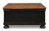 Valebeck Coffee Table Set (Lift Top Coffee Table With + 2 End Tables)