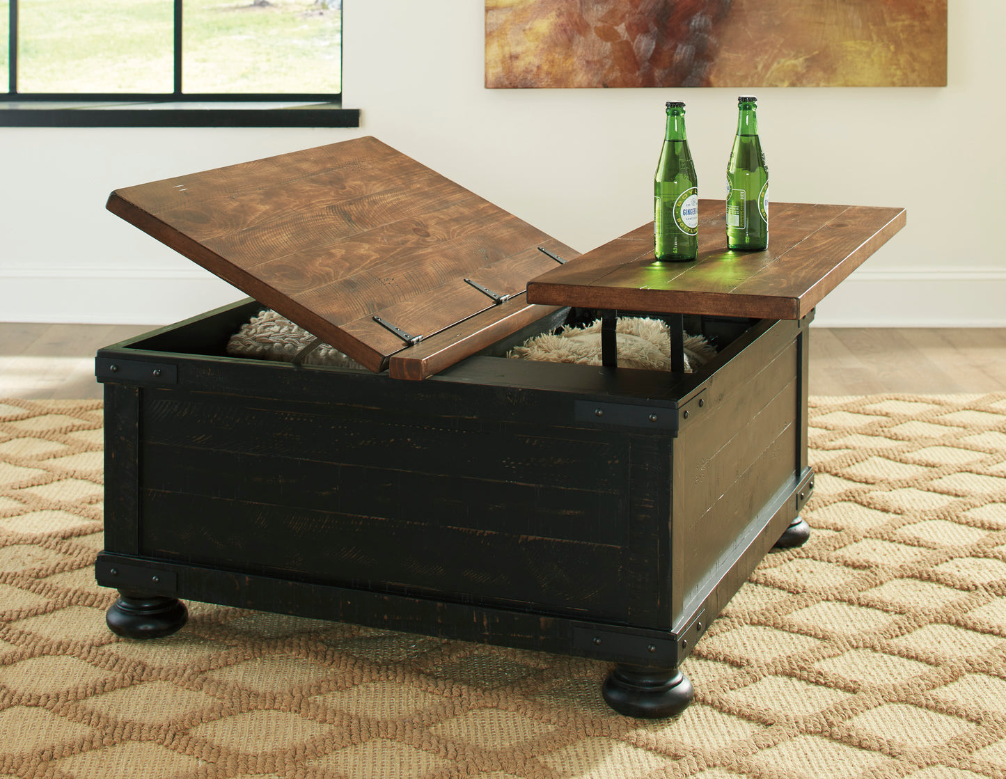 Valebeck Coffee Table With Lift Top