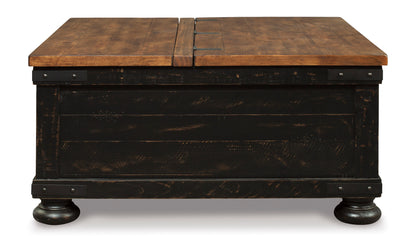 Valebeck Coffee Table With Lift Top
