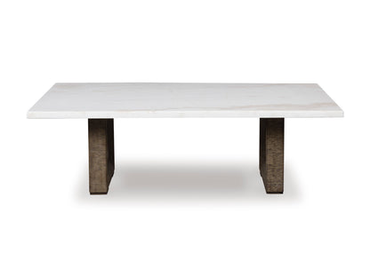 Langford Coffee table set (Rect cocktail coffee table +2 End tables + Sofa Table)