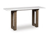 Langford Coffee table set (Rect cocktail coffee table +2 End tables + Sofa Table)