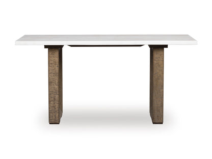 Langford Coffee table set (Rect cocktail coffee table +2 End tables + Sofa Table)