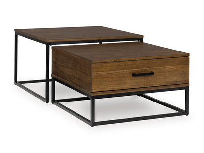 Jettinger Coffee table set (Nesting Cocktail table + 2 end tables)