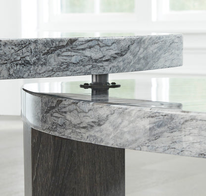 Surmour Coffee Table Set (Stacked Coffee Table + 2 End Tables)