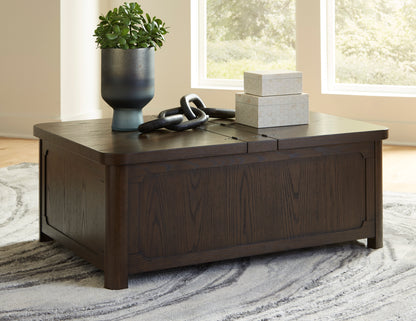 BRECKINGTON Coffee table set (storage coffee table + 2 end tables)