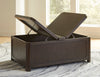 BRECKINGTON Coffee table set (storage coffee table + 2 end tables)