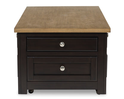 Drazmine Coffee Table Set (Coffee Table + 2 End Tables)