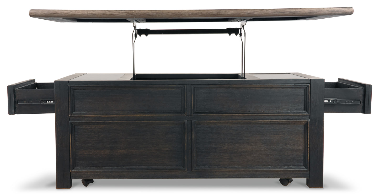 Tyler Creek Coffee Table With Lift Top