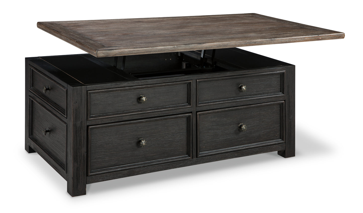 Tyler Creek Coffee Table With Lift Top