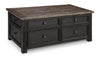 Tyler Creek Coffee Table Set (Lift Top Coffee Table + 2 End Tables)