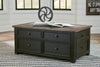 Tyler Creek Coffee Table Set (Lift Top Coffee Table + 2 End Tables)