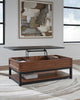 KALLARI Coffee table set (Lift top Coffee table + 2 end tables)