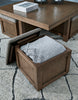 Boardernest Coffee Table Set (Coffee Table With 4 Stools + 2 End Tables)