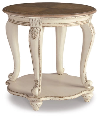 Realyn Coffee Table + 2 end table