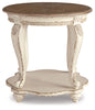 Realyn Coffee Table + 2 end table
