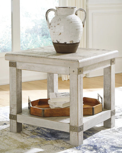 Carynhurst Lift Top Cocktail Table + 2 end table