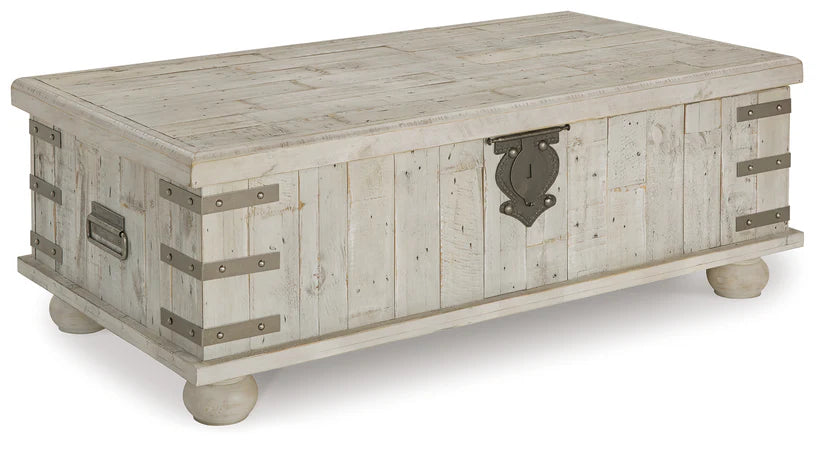 Carynhurst Lift Top Cocktail Table + 2 end table