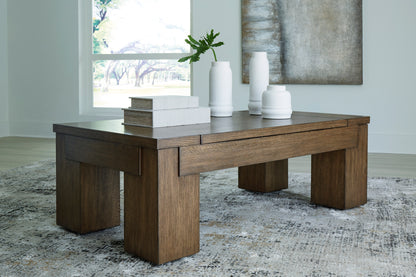 Rosswain Coffee Table Set (Lift Top Coffee Table + 2 End Tables)