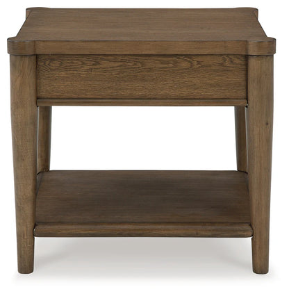 Roanhowe Rectangular Cocktail + 2 end Table