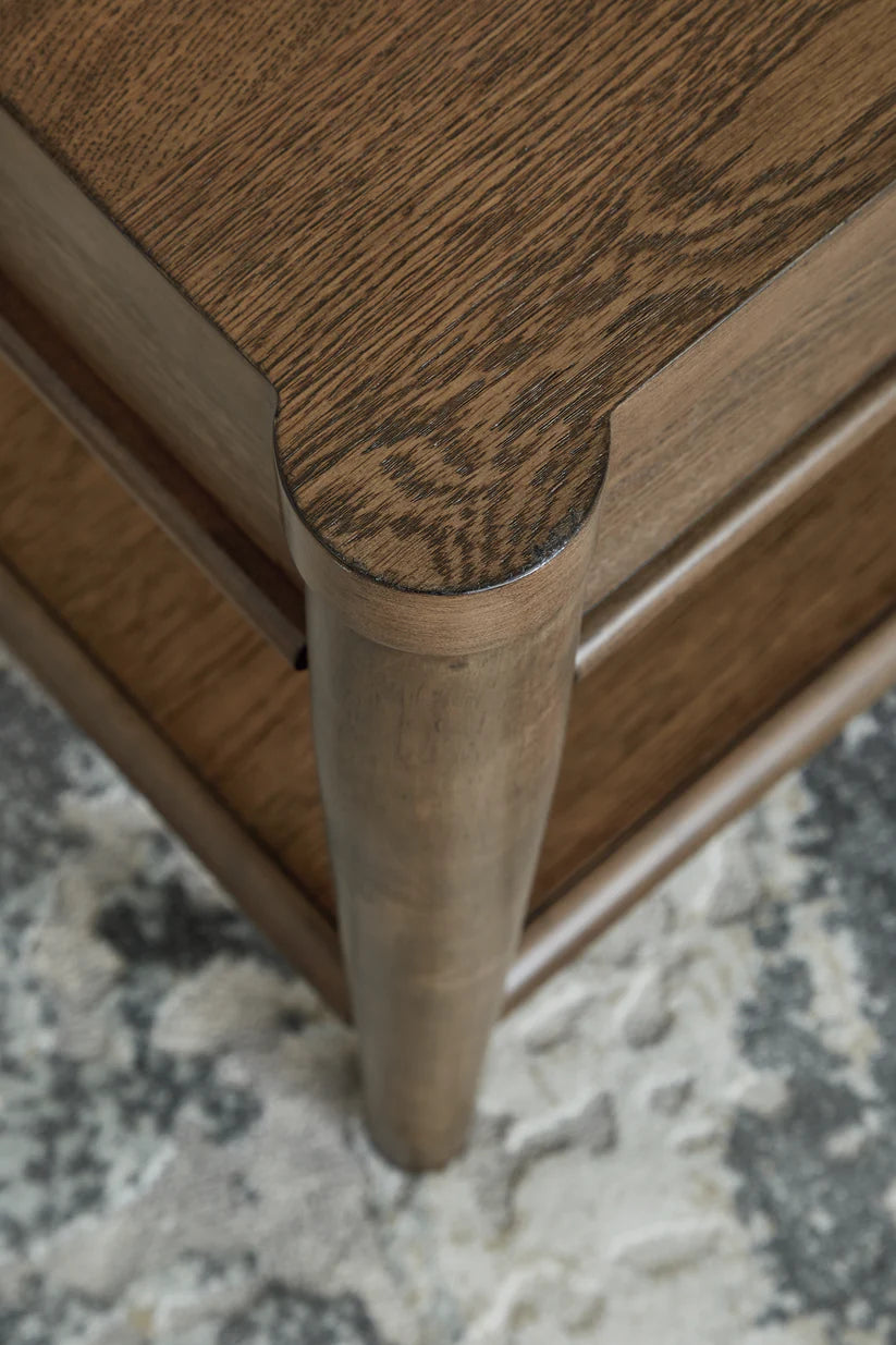 Roanhowe Rectangular Cocktail + 2 end Table