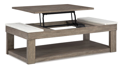 Loyaska Coffee Table Set (Lift Top Coffee Table + 2 End Tables)