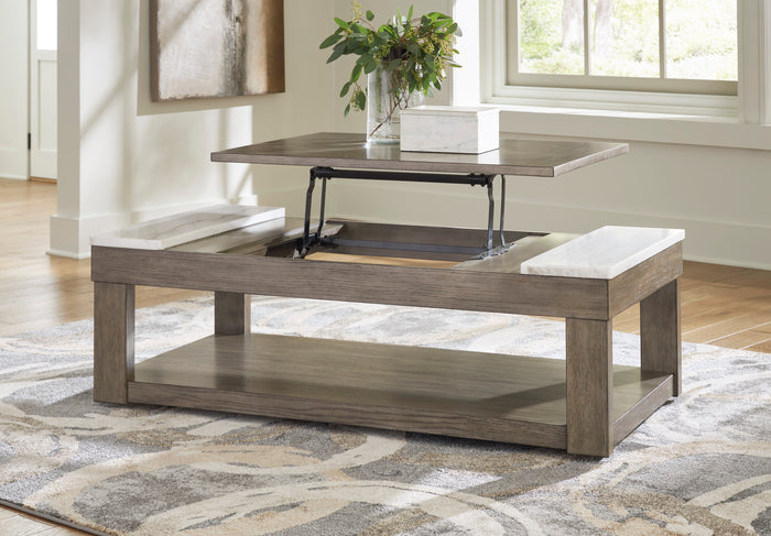 Loyaska Coffee Table Set (Lift Top Coffee Table + 2 End Tables)